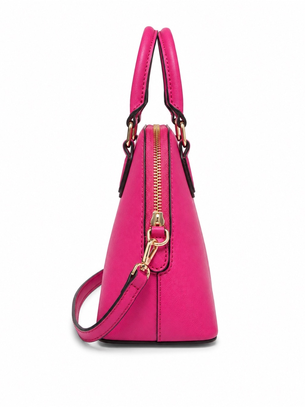 Steve Madden Hot Pink Mini Satchel Crossbody - Picture 4 of 5